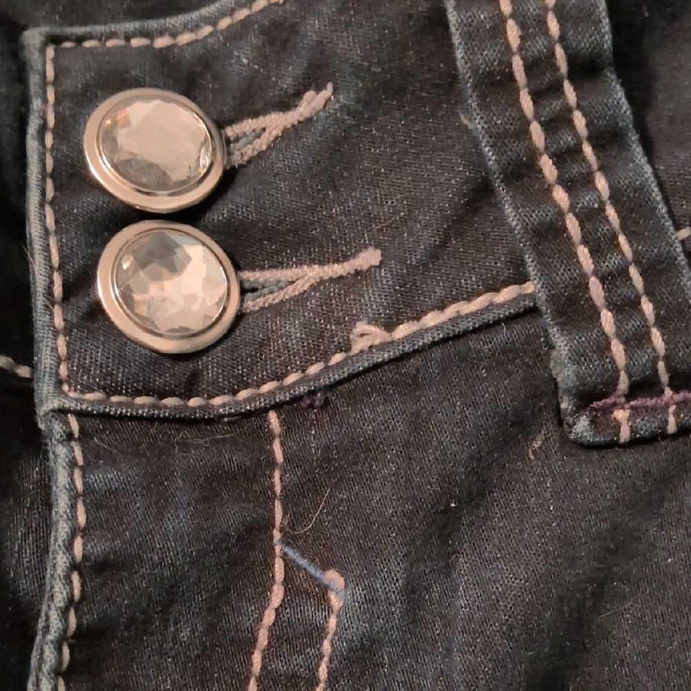 Earl Jeans Women's Dark Wash Skinny Jeans - Picture 7 of 7